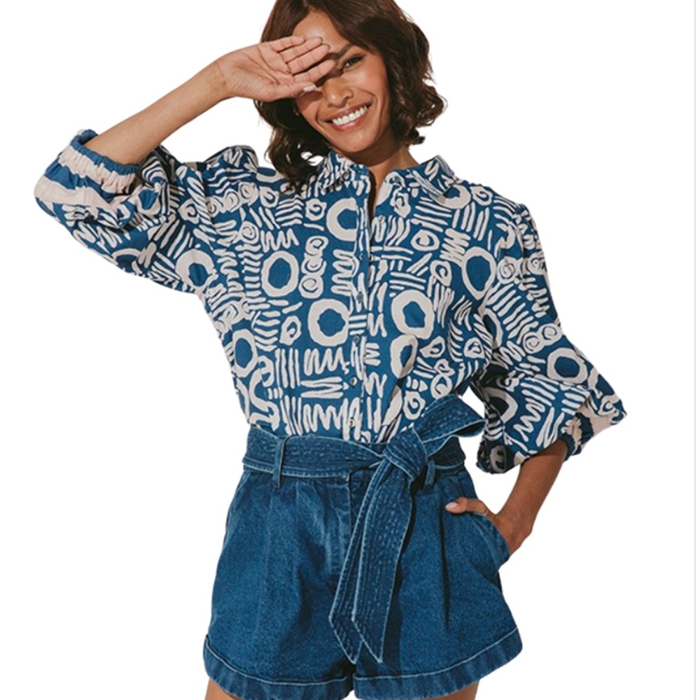 Cleobella Azana Blouse, Isla